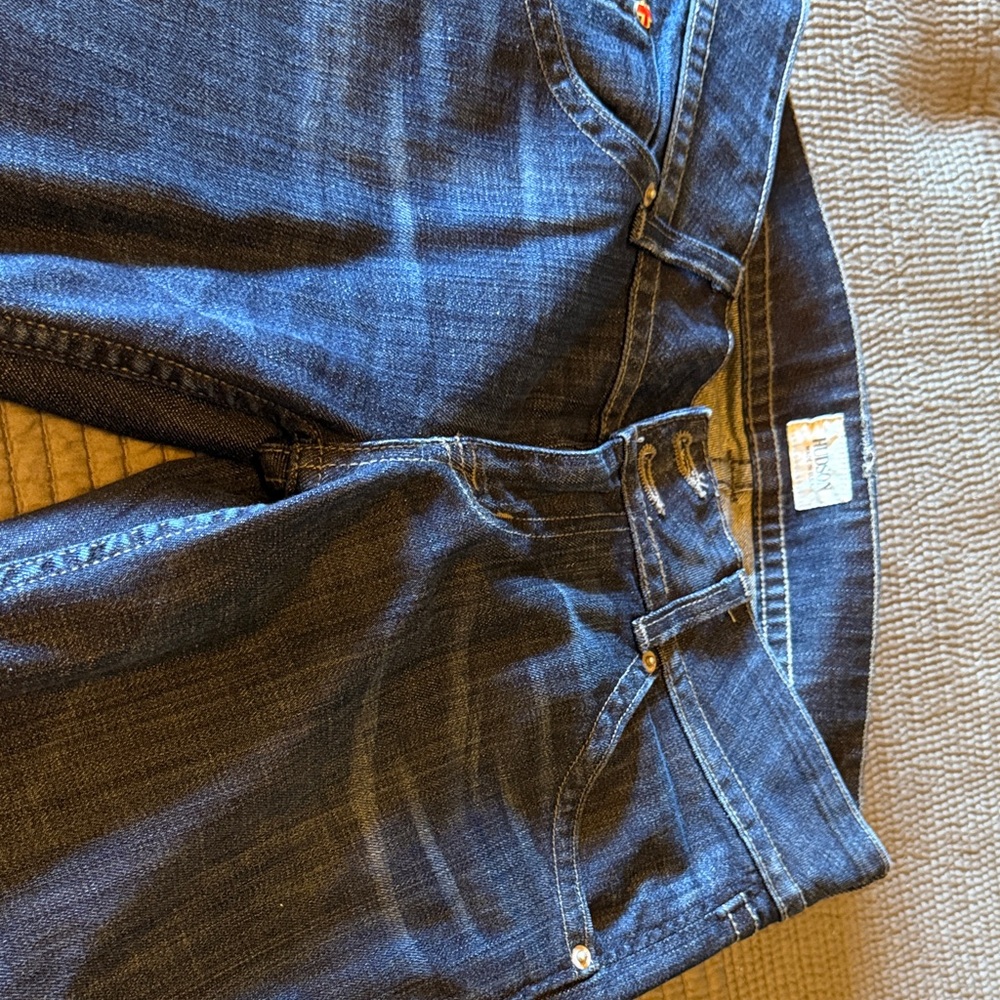 Hudson size 28 never worn Dark Blue Denim Jeans